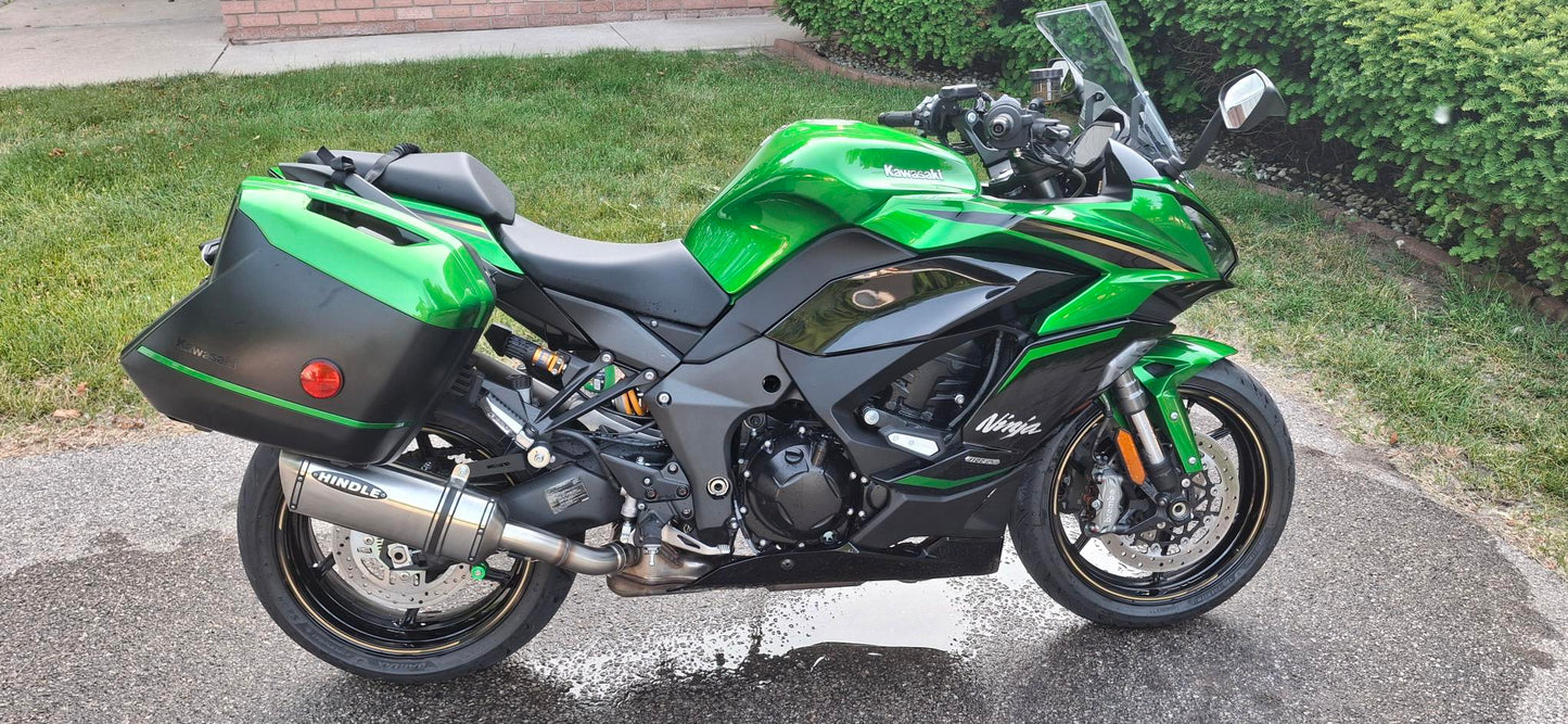 2025 Kawasaki Ninja 1100 Stainless Slip-On