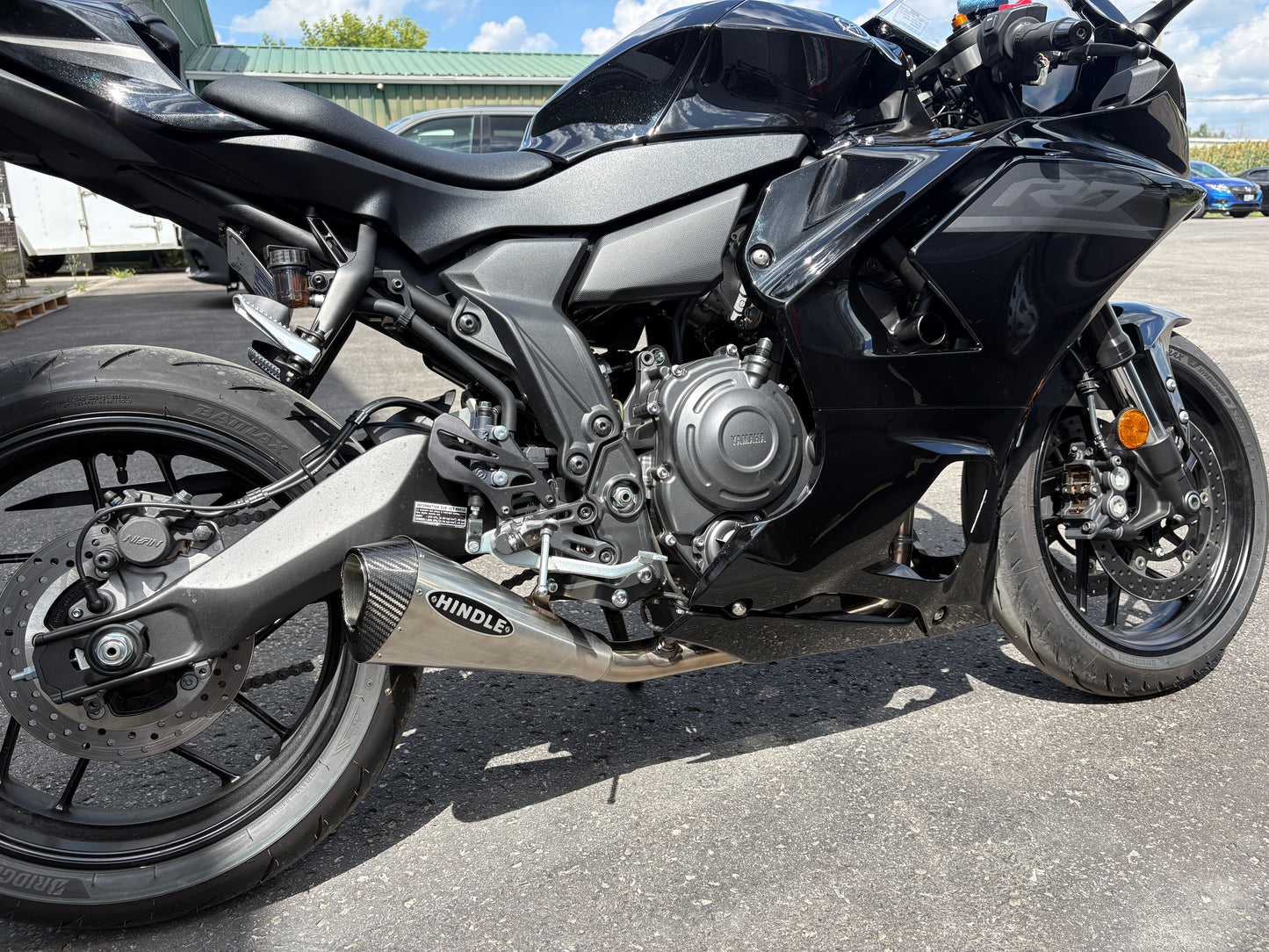 2022-2025 YAMAHA YZF-R7 Evo Megaphone Stainless Full System
