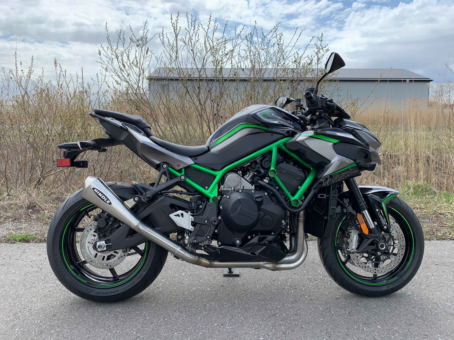 2020-2021 KAWASAKI ZH2 Evolution Megaphone Full System