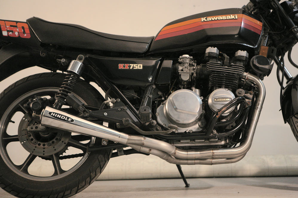 RRR/HINDLE VINTAGE EXHAUST: 1977-1982 KAWASAKI KZ650/GPZ750/ZX750