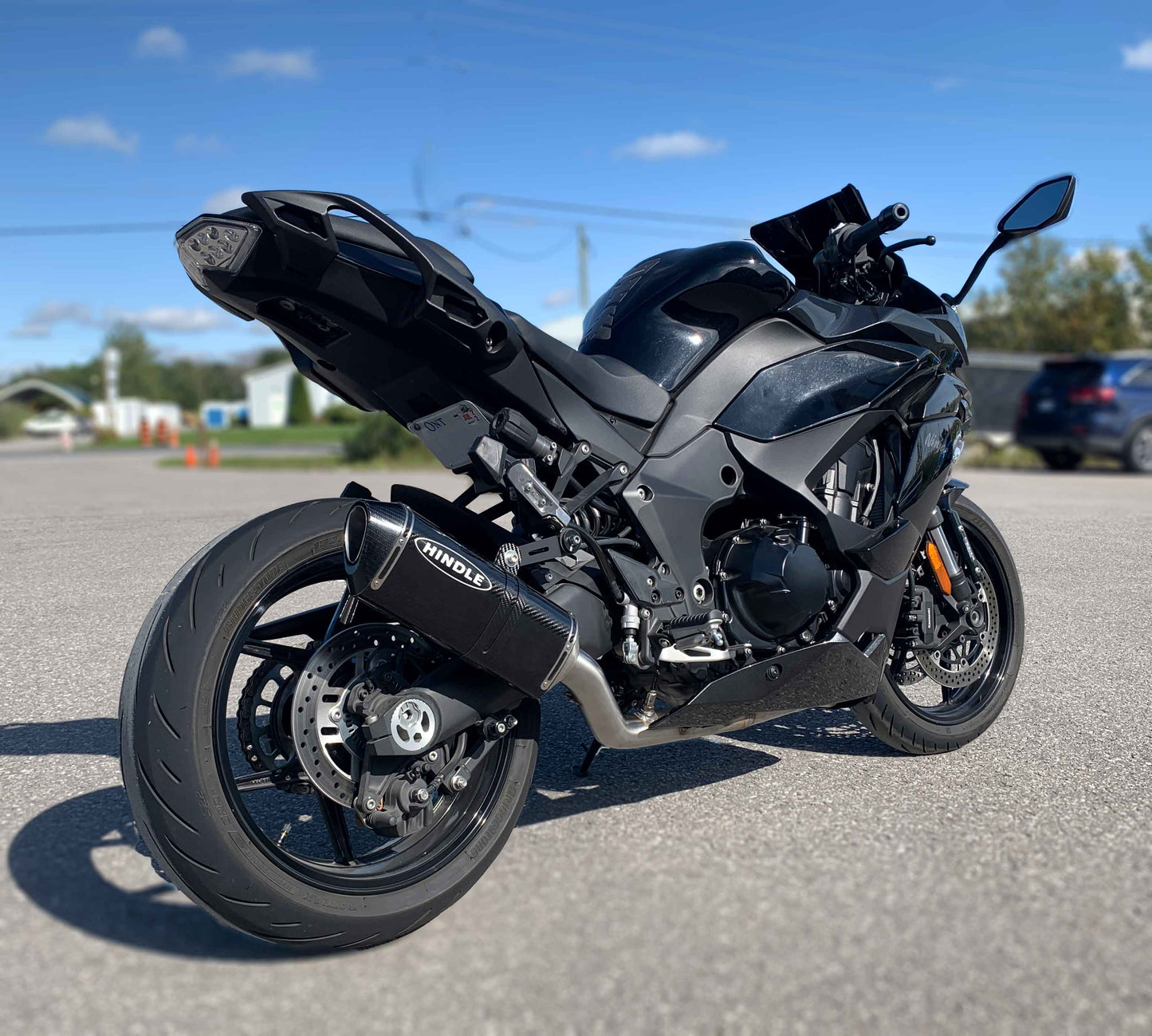 2017-2024 Kawasaki Ninja 1000 Stainless Slip-On