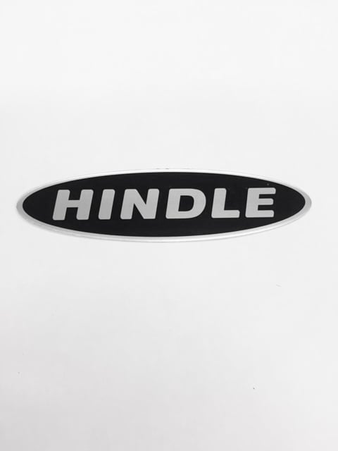REPLACEMENT MUFFLER DECAL RIVET-ON STYLE