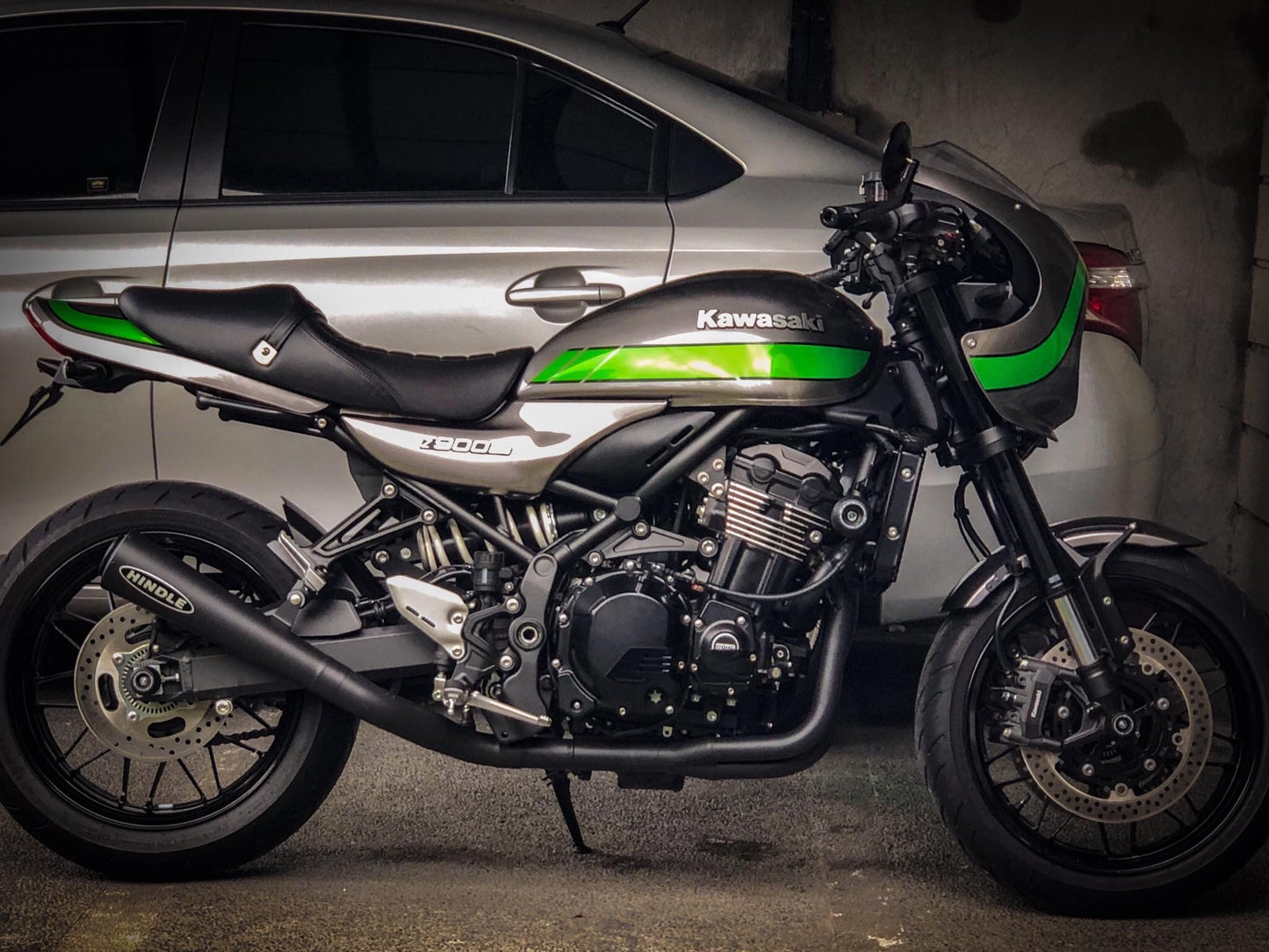 2018-2025 KAWASAKI Z900RS Megaphone Stainless Full System