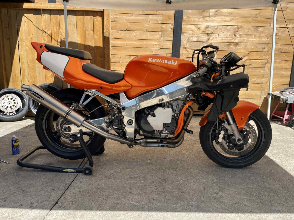 1996-2003 KAWASAKI ZX-7R Stainless High Full System