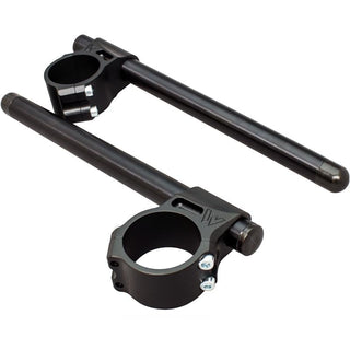 Woodcraft 3 Piece Split Clip-on Assembly 50MM with Extra Long Black Bars