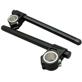 Woodcraft 3 Piece Split Clip-on Assembly 50MM with Extra Long Black Bars