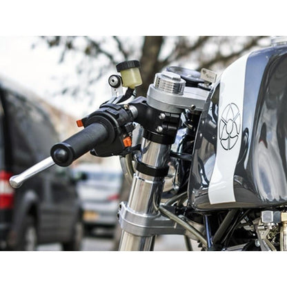 Woodcraft 3 Piece Split Clip-on Assembly 50MM with Extra Long Black Bars