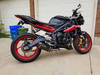 2013-2016 TRIUMPH STREET TRIPLE 675 Slip-On