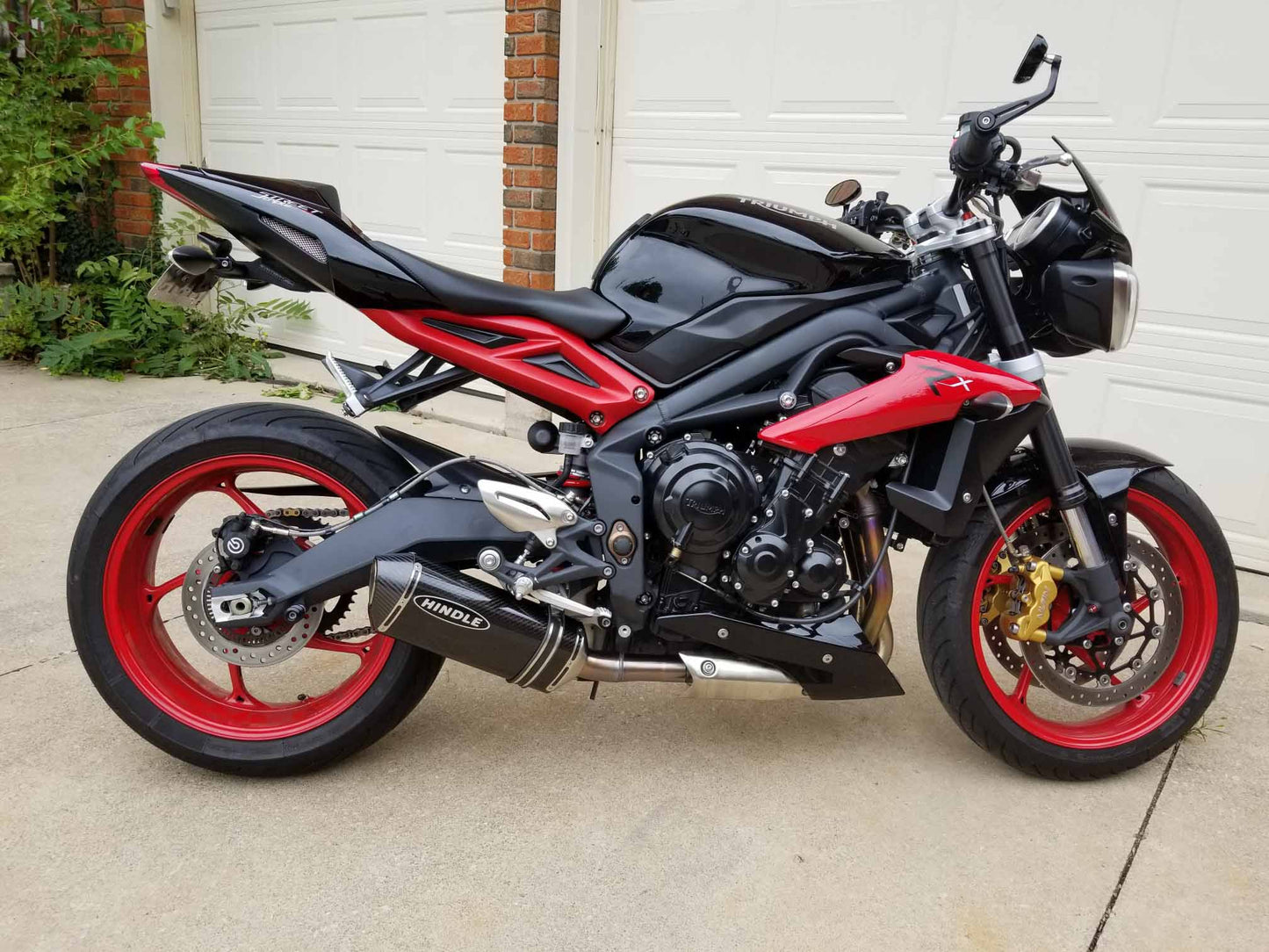 2013-2016 TRIUMPH STREET TRIPLE 675 Slip-On