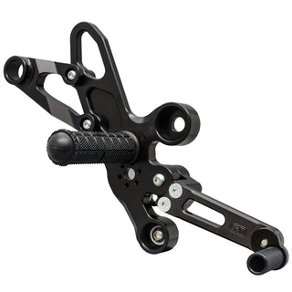 Honda Grom 2014-20  (fits All) Full Rearset Kit Std/GP, W/Pedals
