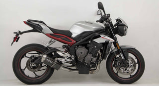 2017-2026 TRIUMPH STREET TRIPLE 765 Stainless Steel Full System