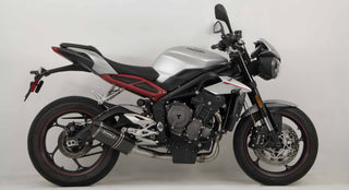 2017-2026 TRIUMPH STREET TRIPLE 765 Stainless Steel Full System