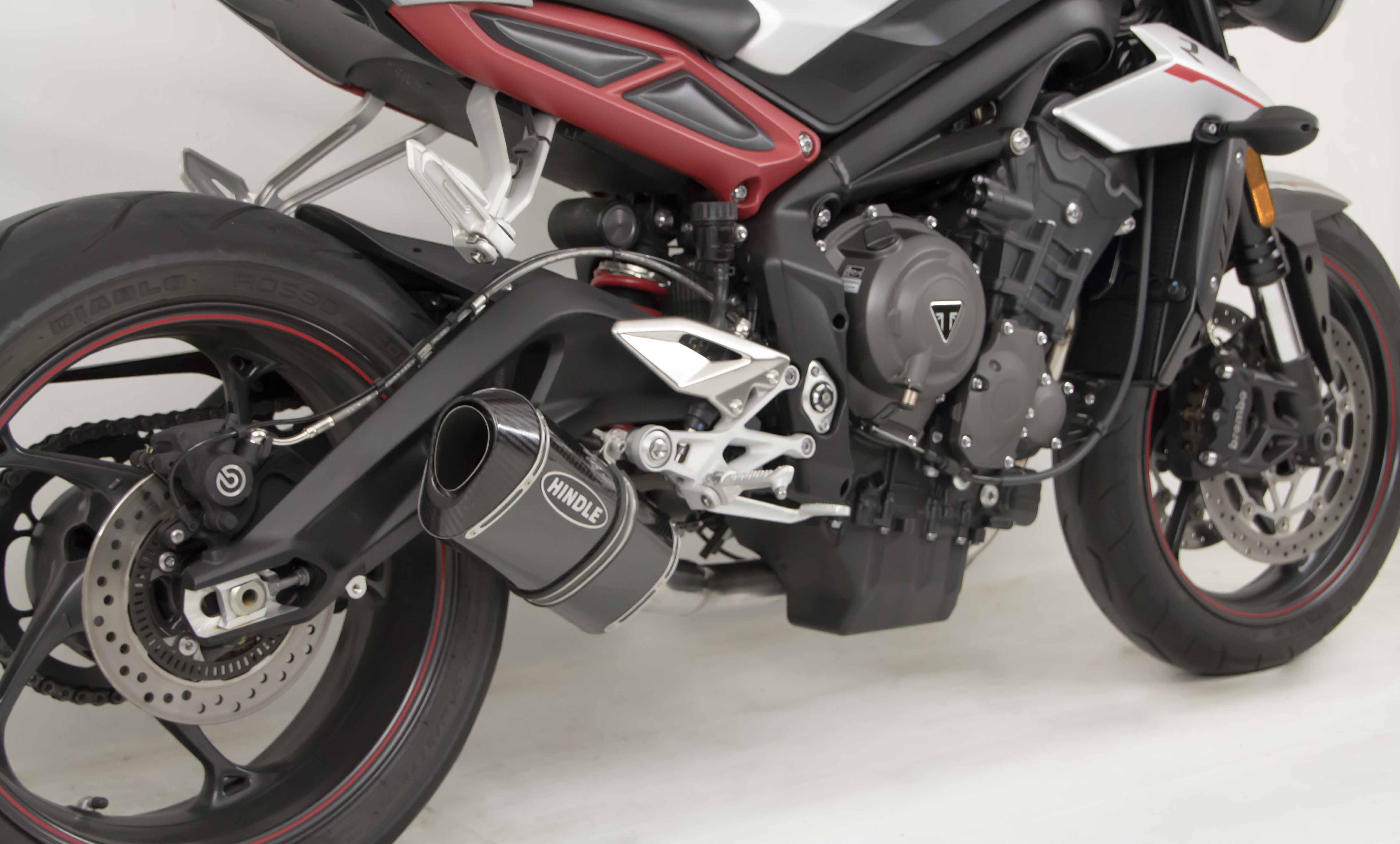 Hindle Performance: Triumph Street Triple 765 Stainless Front