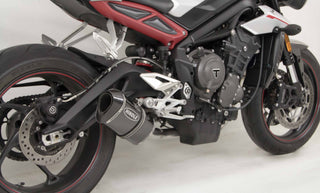 2017-2026 TRIUMPH STREET TRIPLE 765 Stainless Steel Full System
