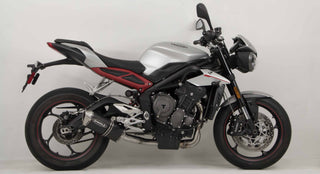 2017-2026 TRIUMPH STREET TRIPLE 765 Stainless Steel Full System
