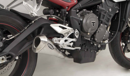 2017-2024 TRIUMPH STREET TRIPLE 765 Evo Megaphone Full System