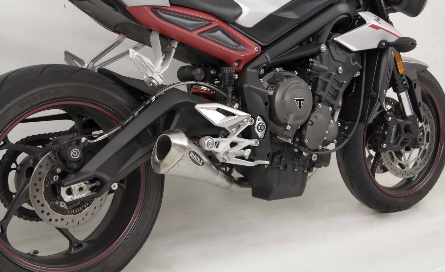 2017-2024 TRIUMPH STREET TRIPLE 765 Evo Megaphone Full System