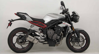 2017-2026 TRIUMPH STREET TRIPLE 765 Stainless Steel Full System