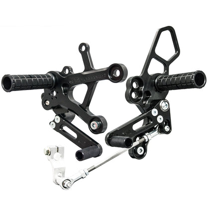 Kaw Ninja 400/Z400 2018-2023/Ninja 500 2024 Complete Rearsets w/ pedals