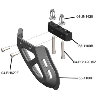 WOODCRAFT WIDE COVERAGE TOE GUARD KIT