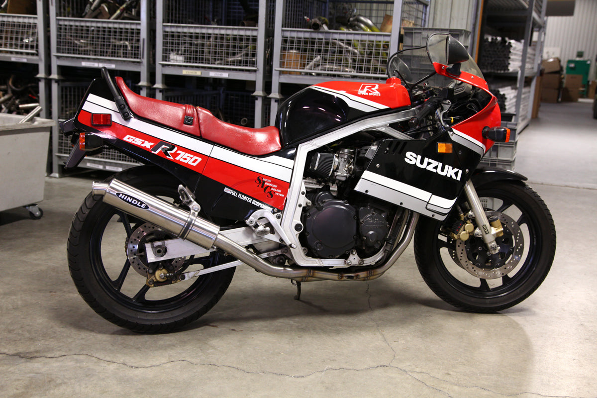 1985-1987 SUZUKI GSXR750 RRR/HINDLE VINTAGE EXHAUST