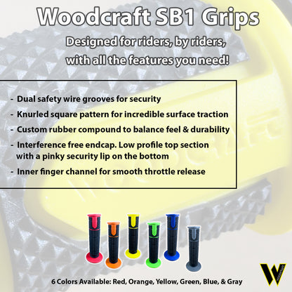 Woodcraft SB1 Motorcycle Grips