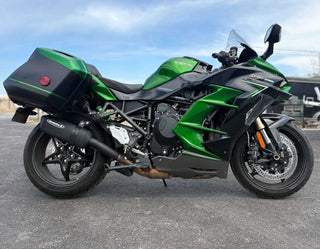 KAWASAKI H2SX 2022-2026 STAINLESS SLIP-ON
