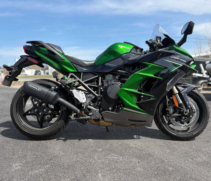 KAWASAKI H2SX 2022-2025 STAINLESS SLIP-ON