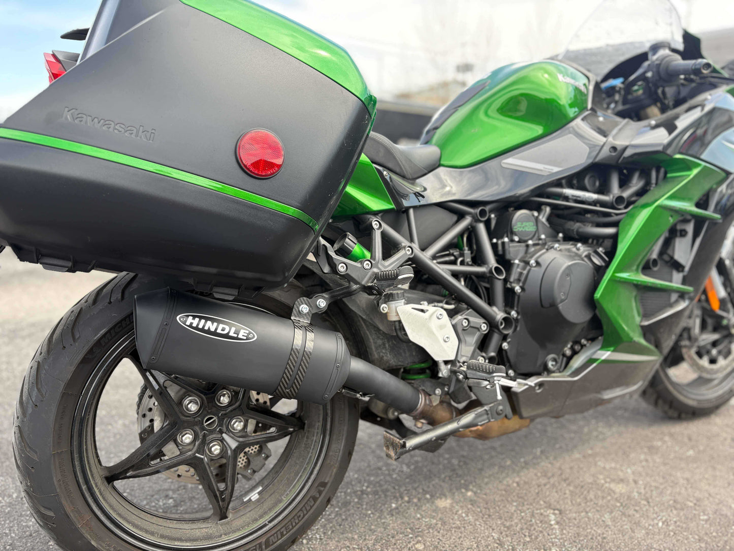 KAWASAKI H2SX 2022-2025 STAINLESS SLIP-ON