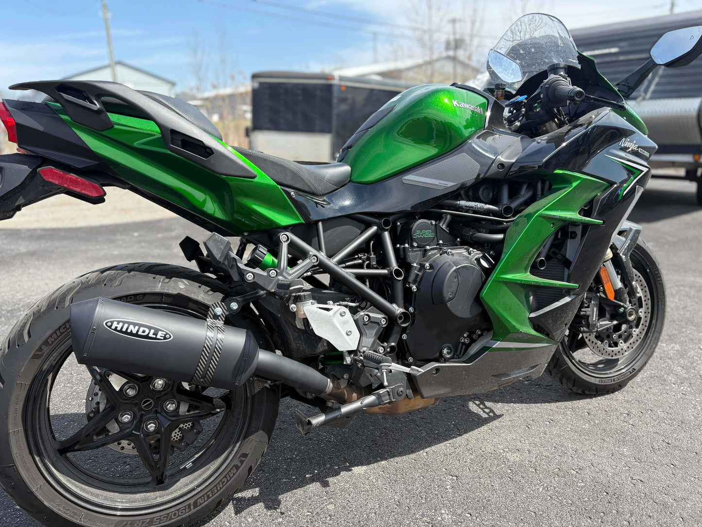 KAWASAKI H2SX 2022-2025 STAINLESS SLIP-ON