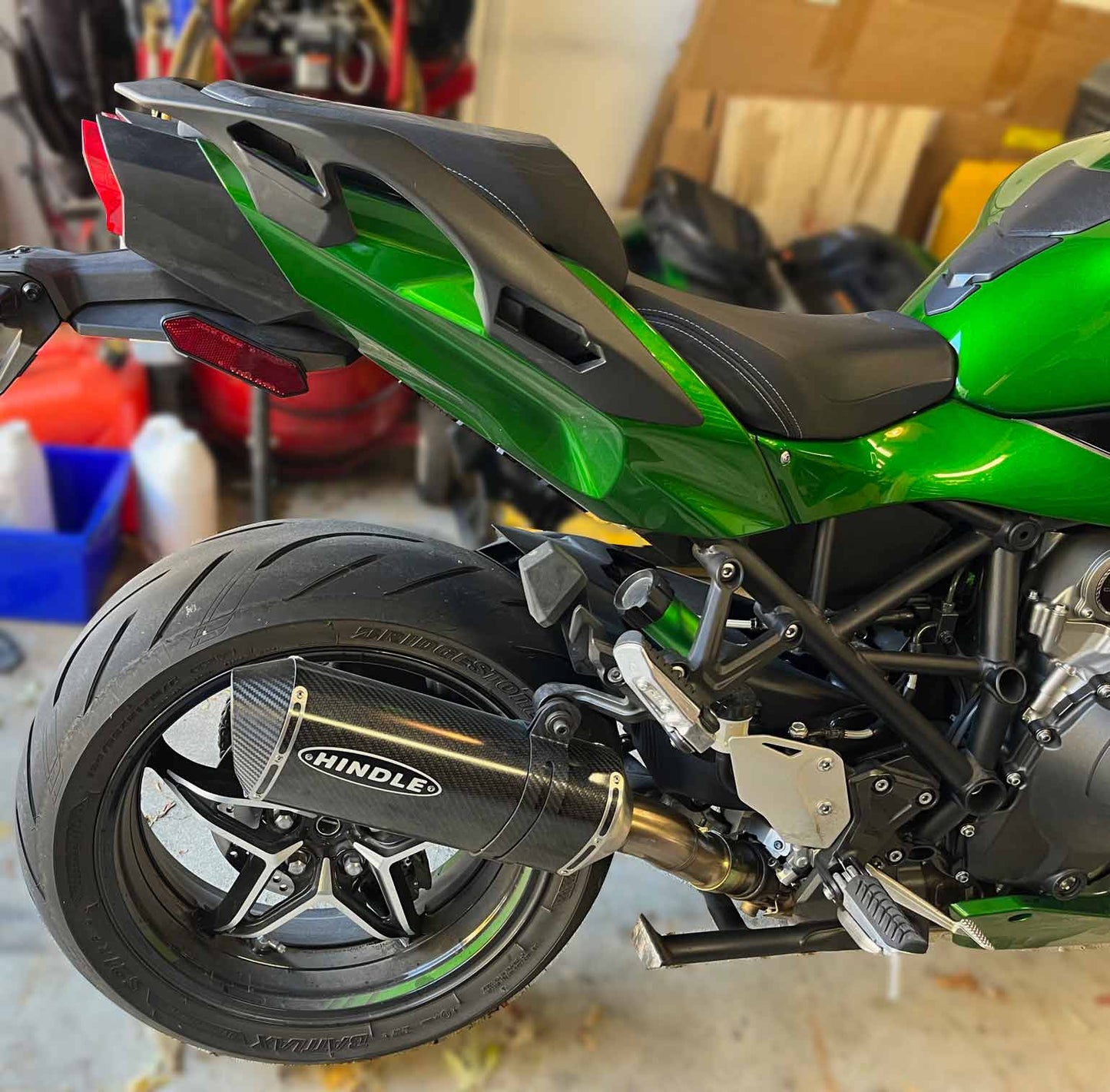 KAWASAKI H2SX 2018-2021 STAINLESS SLIP-ON