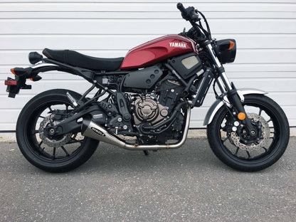 2016-2025 YAMAHA XSR 700 Evo Megaphone Stainless Full System