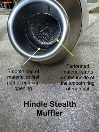 NOISE REDUCER INSERT FOR STEALTH MUFFLERS - 2"