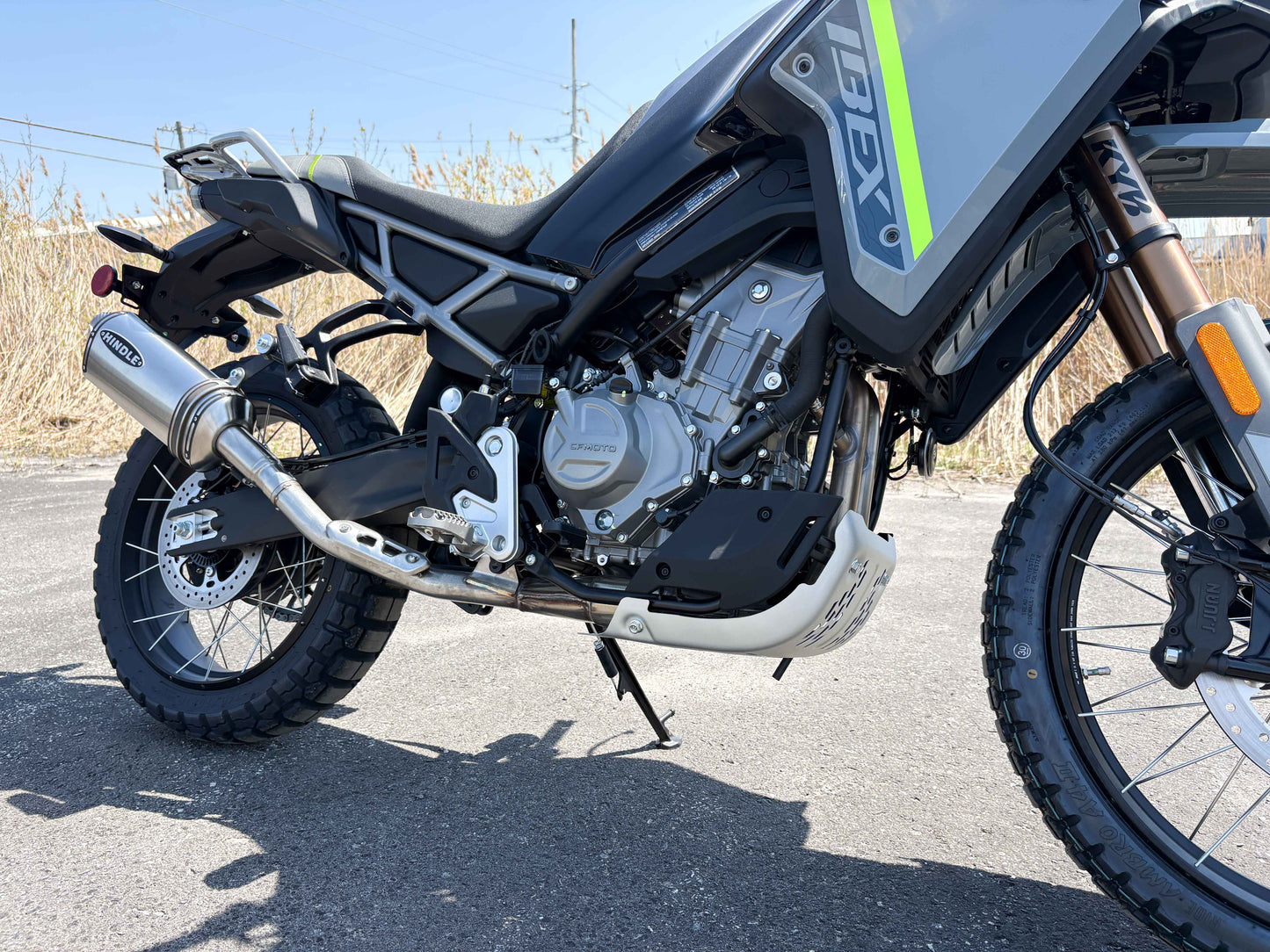 2025-2026 Kawasaki CFMoto IBEX 450 Stainless Slip-On