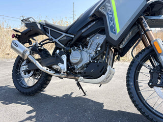 2025-2026 Kawasaki CFMoto IBEX 450 Stainless Slip-On
