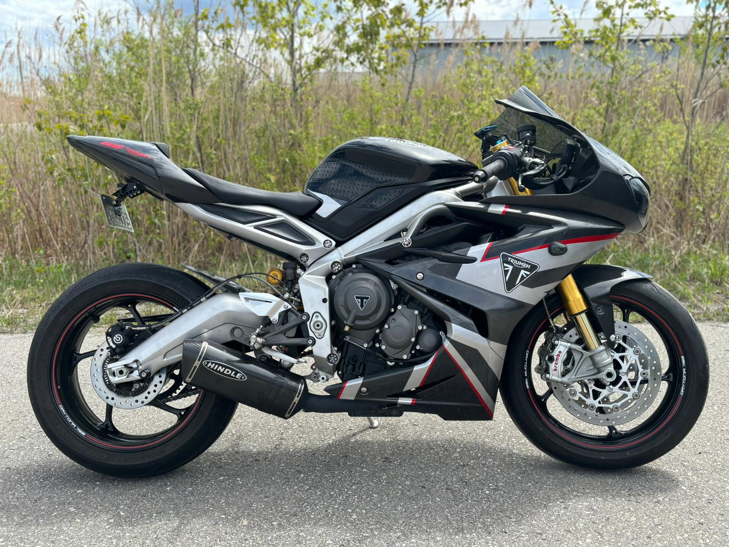 2019-2022 TRIUMPH DAYTONA Moto2 765 Stainless Full System