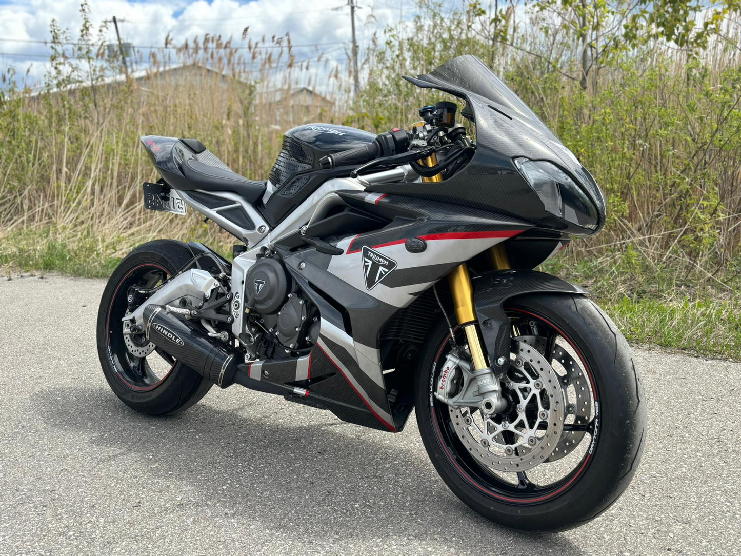 2019-2022 TRIUMPH DAYTONA Moto2 765 Stainless Full System