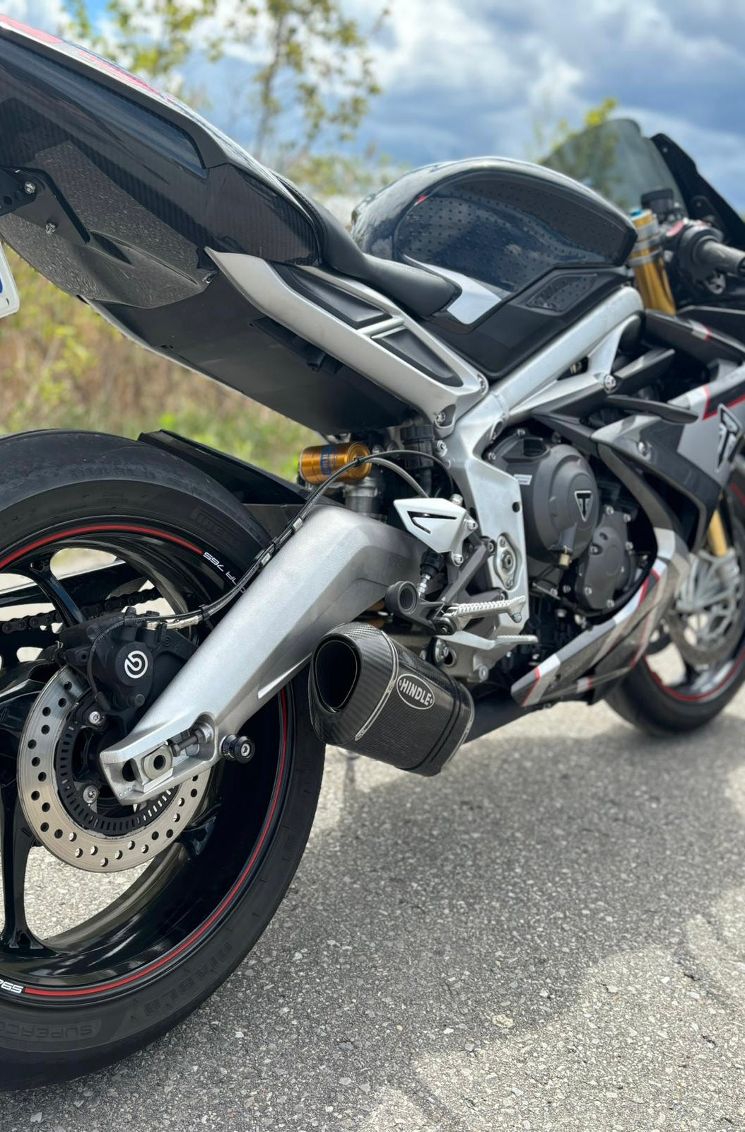 Hindle Performance: 2019 Triumph Daytona Moto2 765 Full System