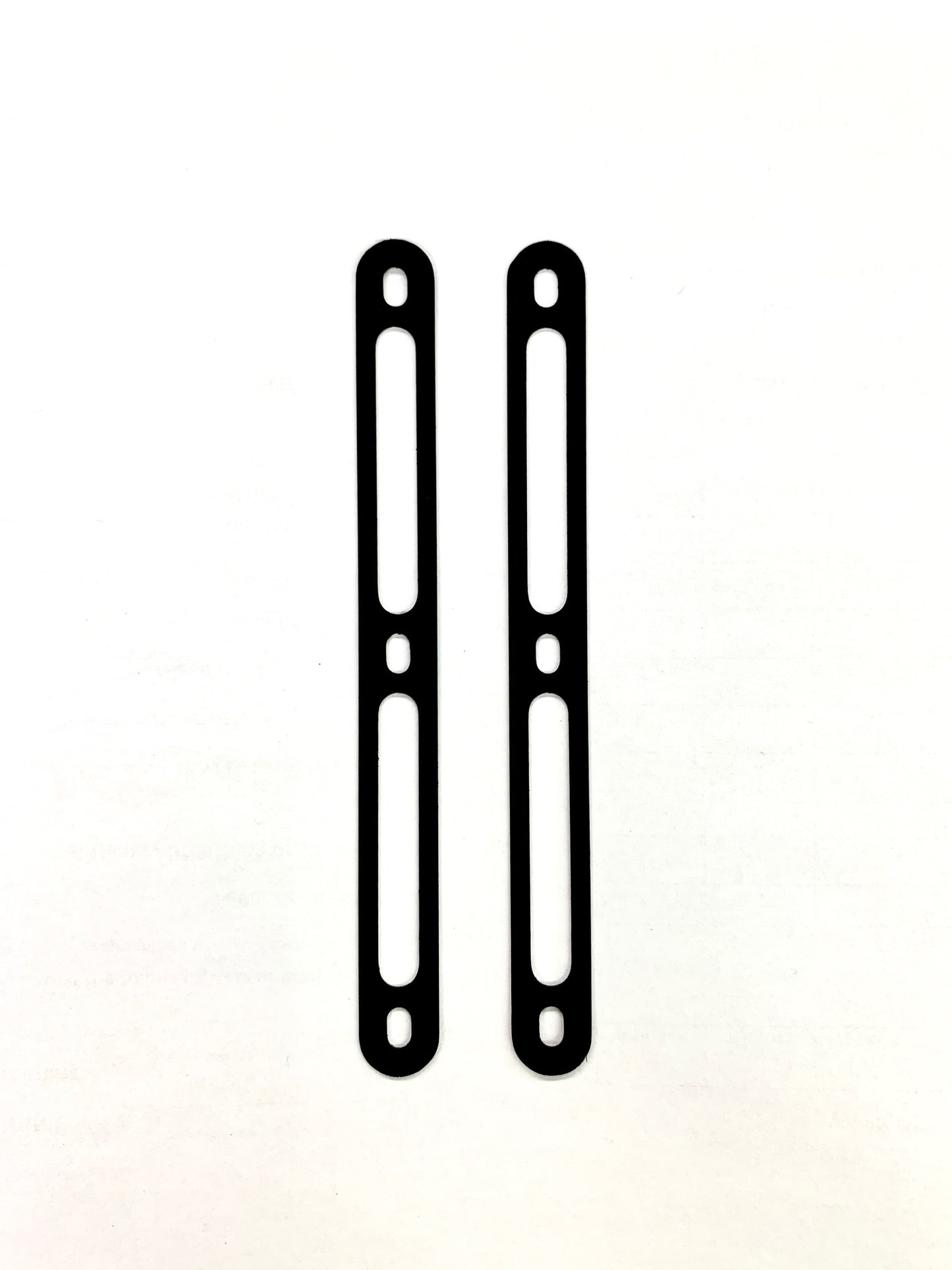 REPLACEMENT RIVET STRAPS FOR EVOLUTION MUFFLER - BLACK