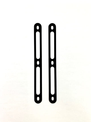 REPLACEMENT RIVET STRAPS FOR EVOLUTION MUFFLER - BLACK