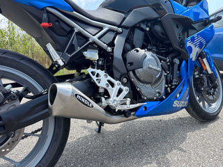 2023-2026 SUZUKI GSX-8R/S/T/TT Evo Megaphone Stainless Full System