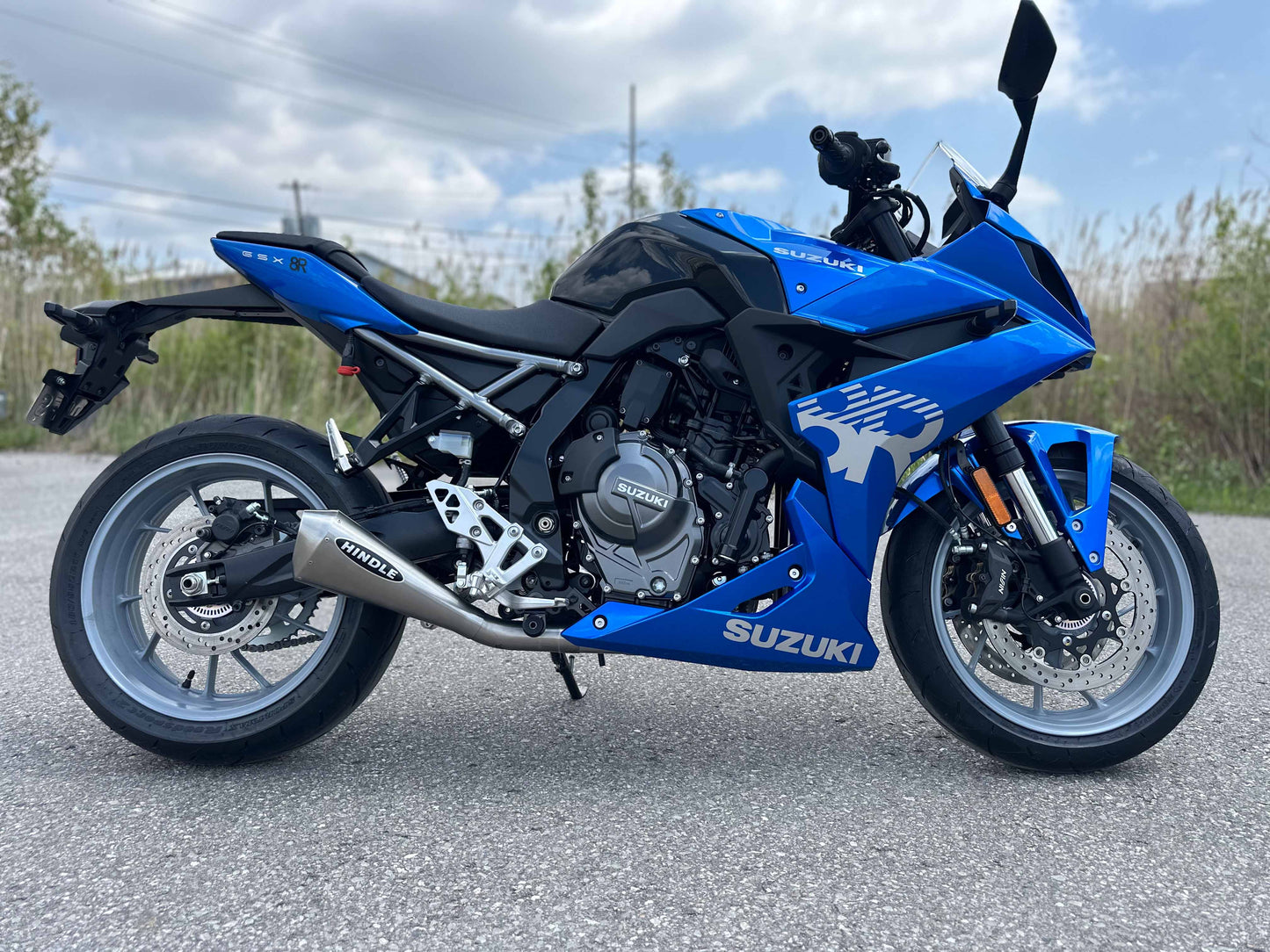 2024-2025 SUZUKI GSX-R8/GSX-S8 Evo Megaphone Stainless Full System