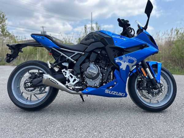 2023-2026 SUZUKI GSX-8R/S/T/TT Evo Megaphone Stainless Full System