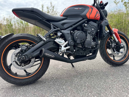 2021-2025 TRIUMPH TRIDENT 660 Stainless Classic Megaphone Full System