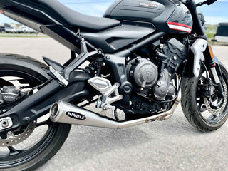 2021-2026 TRIUMPH TRIDENT 660 Stainless Classic Megaphone Full System