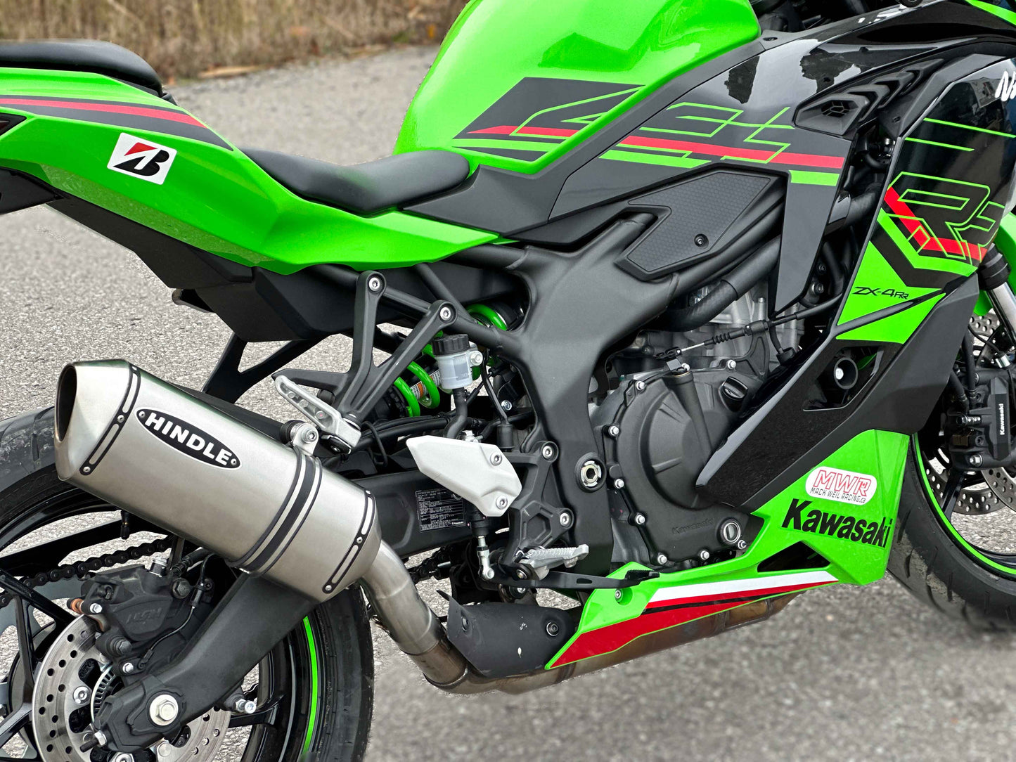 2023-2025 Kawasaki ZX-4R/ZX-4RR Slip-On
