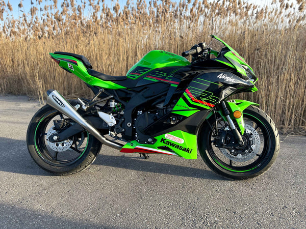 2023-2026 KAWASAKI ZX-4R/ZX-4RR Full Exhaust System  - Hindle Evolution Megaphone