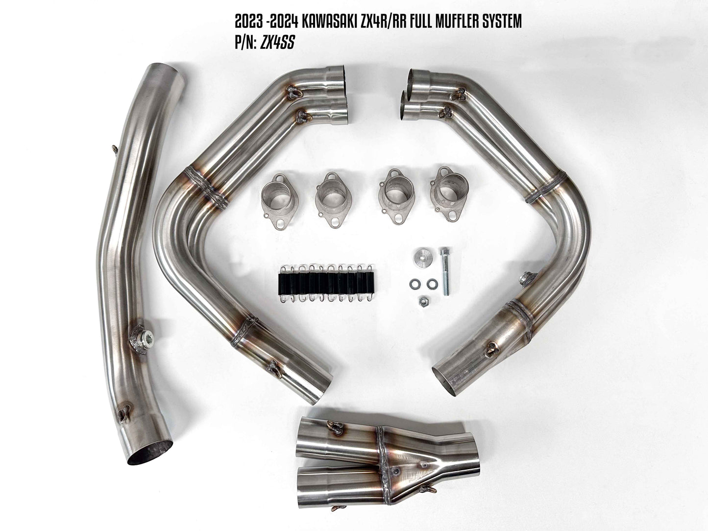 2023-2025 Kawasaki ZX-4R/RR Stainless Full System
