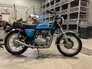 1974-1976 HONDA CB360 TT "SIDEWINDER" RRR/HINDLE VINTAGE EXHAUST