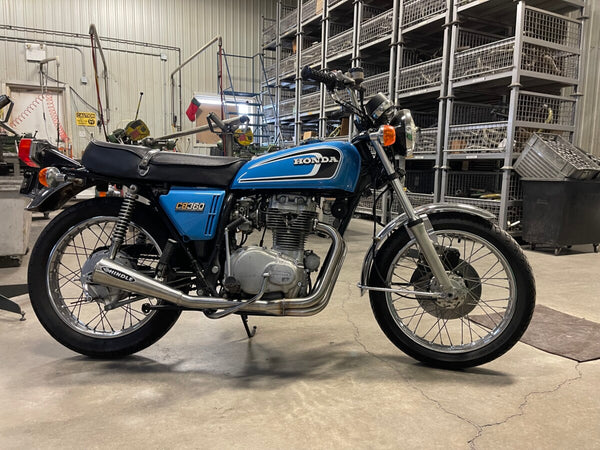1974-1976 HONDA CB360 TT "SIDEWINDER" RRR/HINDLE VINTAGE EXHAUST